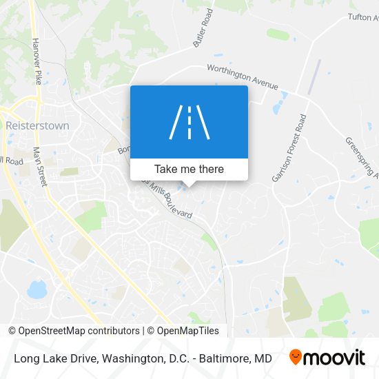 Mapa de Long Lake Drive