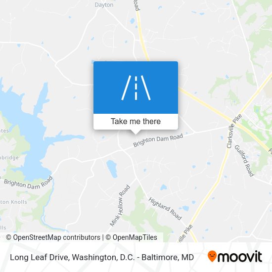 Long Leaf Drive map