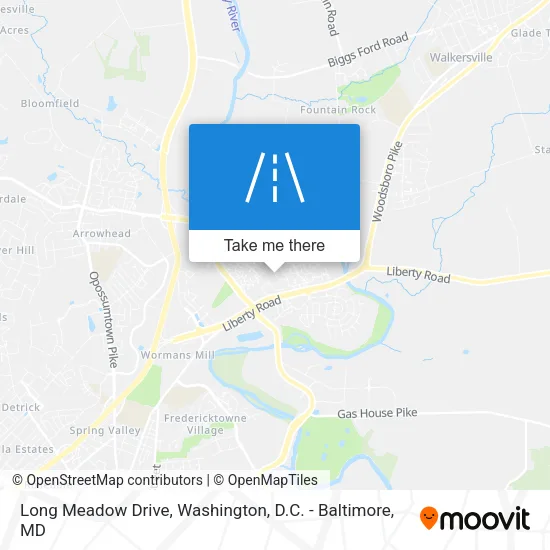 Long Meadow Drive map