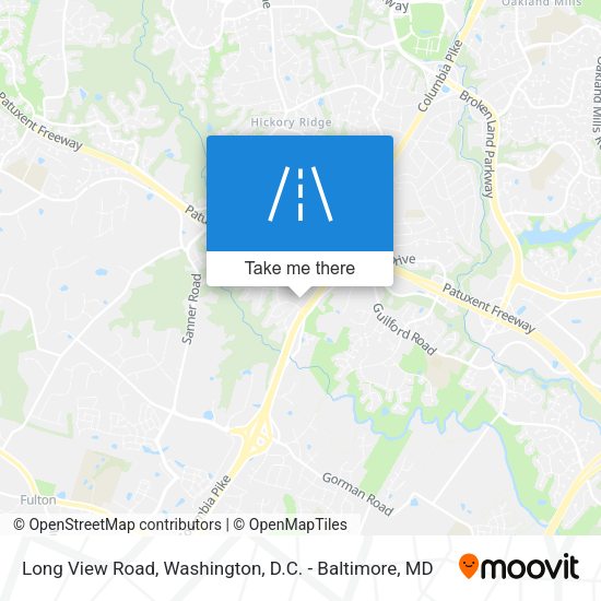 Mapa de Long View Road