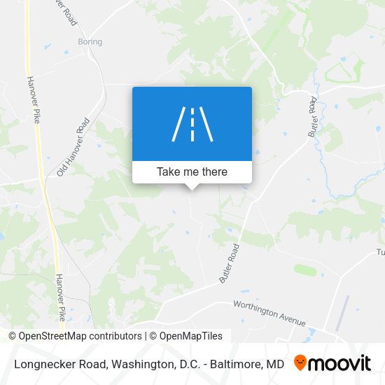 Mapa de Longnecker Road