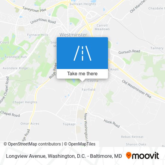 Longview Avenue map