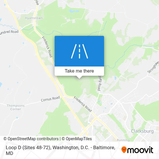 Loop D (Sites 48-72) map
