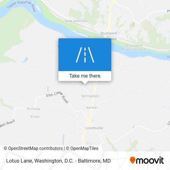 Lotus Lane map