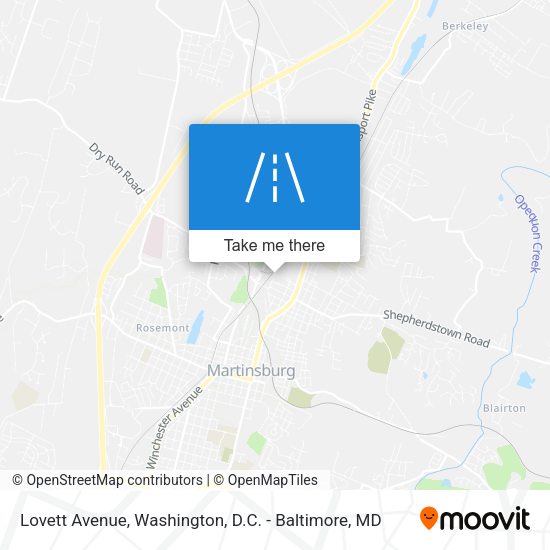 Lovett Avenue map