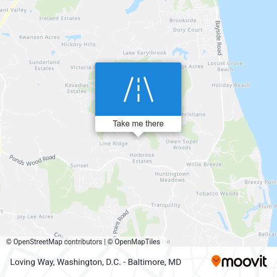 Loving Way map