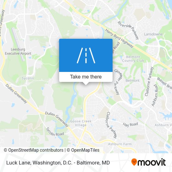Mapa de Luck Lane