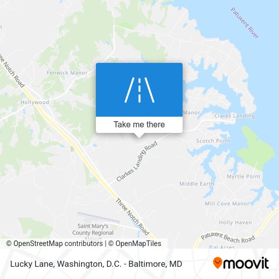 Lucky Lane map
