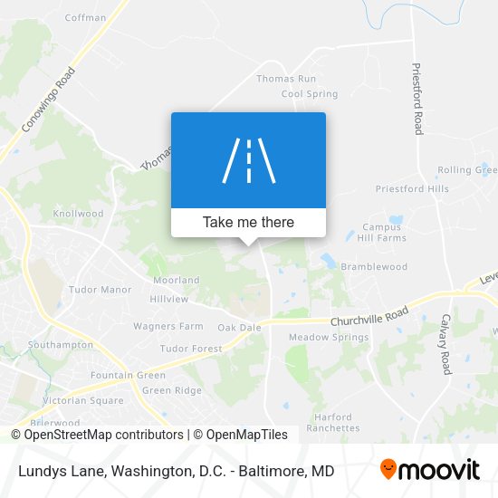 Mapa de Lundys Lane