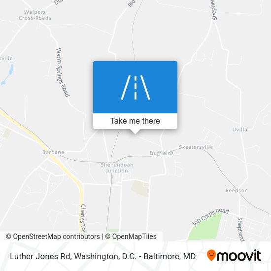 Mapa de Luther Jones Rd