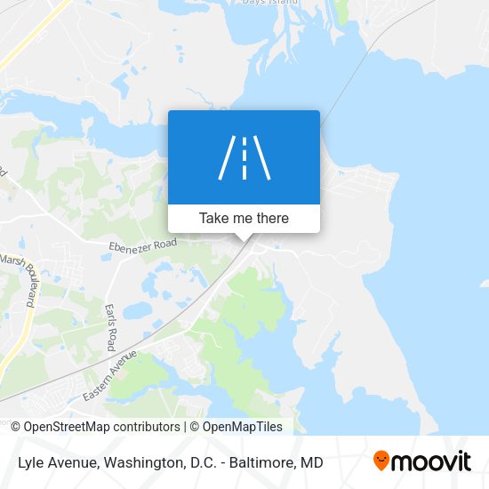 Lyle Avenue map