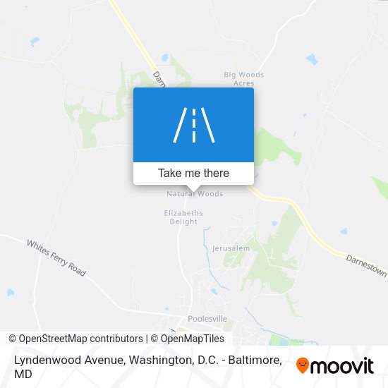 Lyndenwood Avenue map