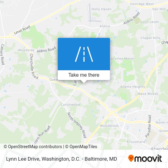 Lynn Lee Drive map