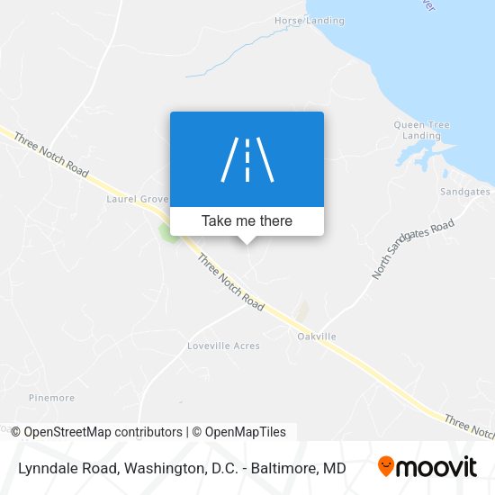 Lynndale Road map