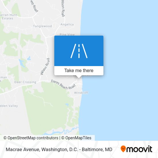 Macrae Avenue map