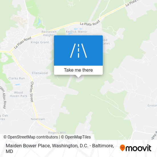Maiden Bower Place map
