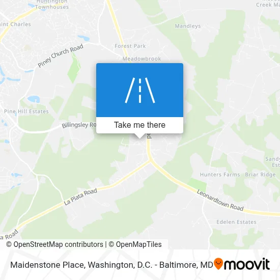 Maidenstone Place map
