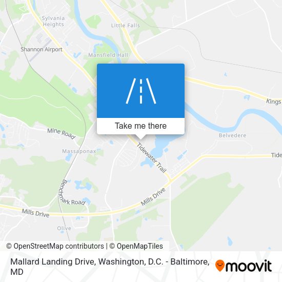 Mapa de Mallard Landing Drive