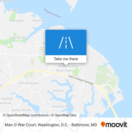 Man O War Court map