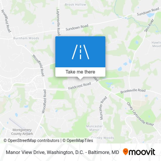 Mapa de Manor View Drive