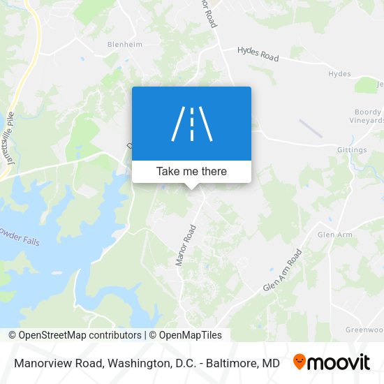 Manorview Road map