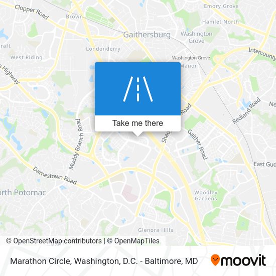 Marathon Circle map