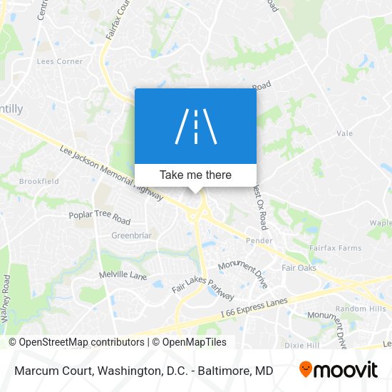 Marcum Court map
