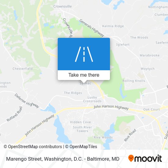 Marengo Street map