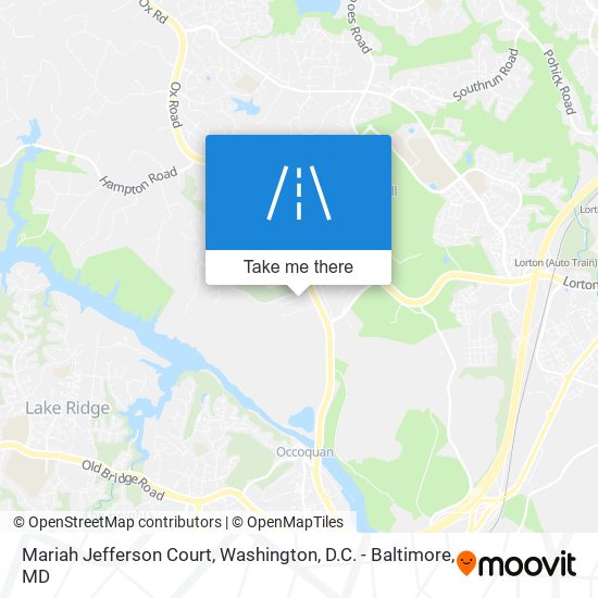 Mapa de Mariah Jefferson Court