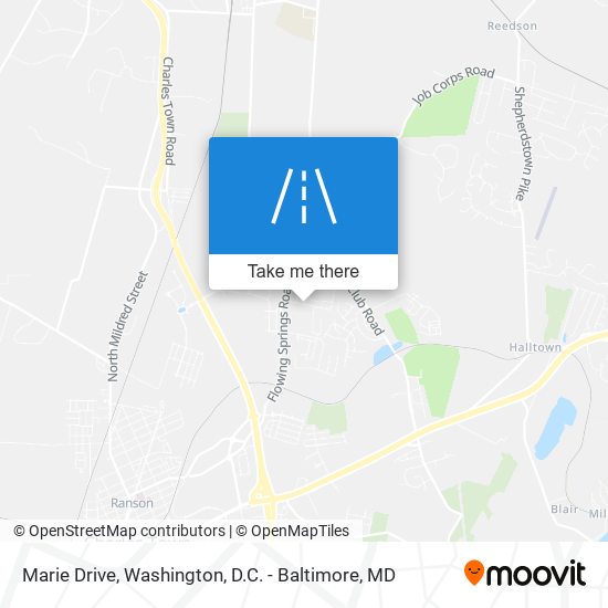 Marie Drive map