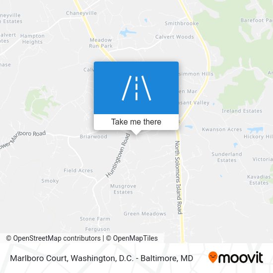 Marlboro Court map