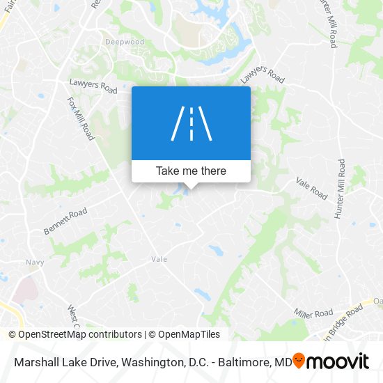 Mapa de Marshall Lake Drive