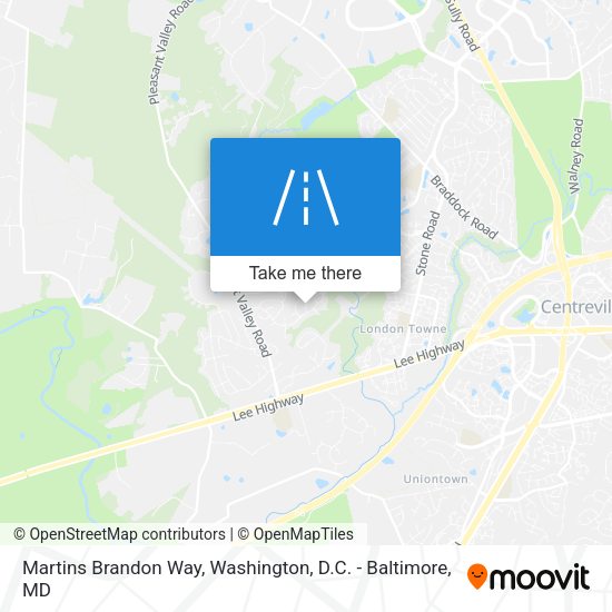 Mapa de Martins Brandon Way