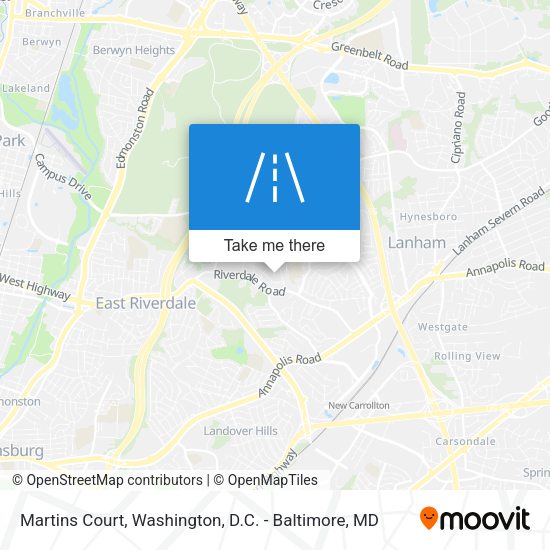 Martins Court map