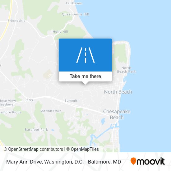 Mapa de Mary Ann Drive