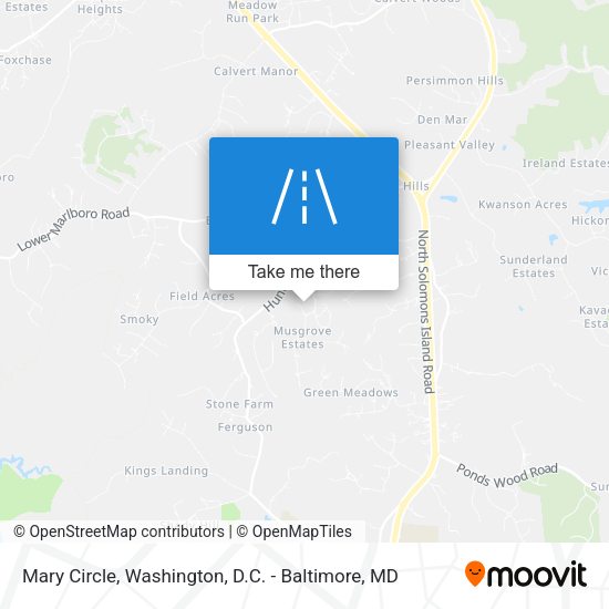 Mary Circle map