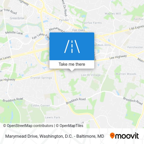 Marymead Drive map