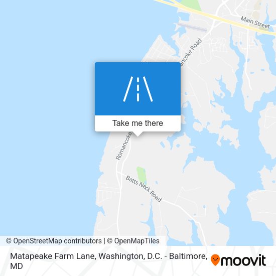 Matapeake Farm Lane map