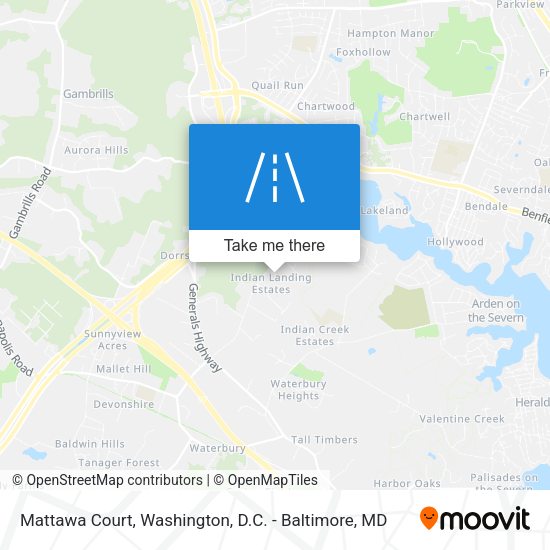 Mattawa Court map