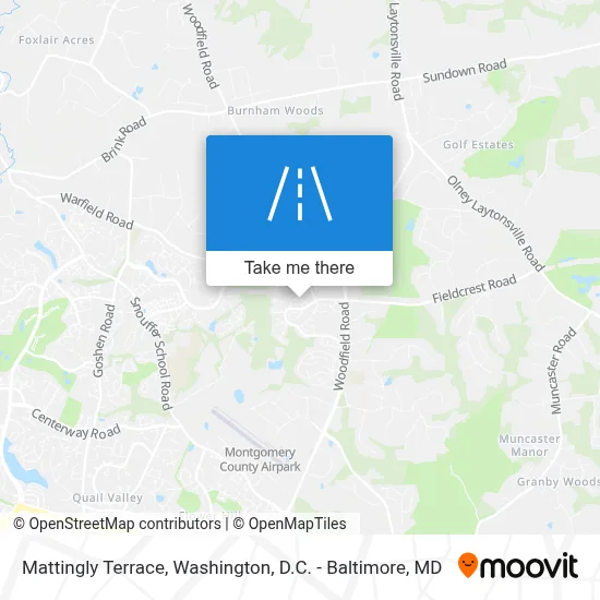 Mattingly Terrace map