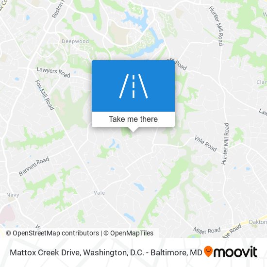 Mapa de Mattox Creek Drive