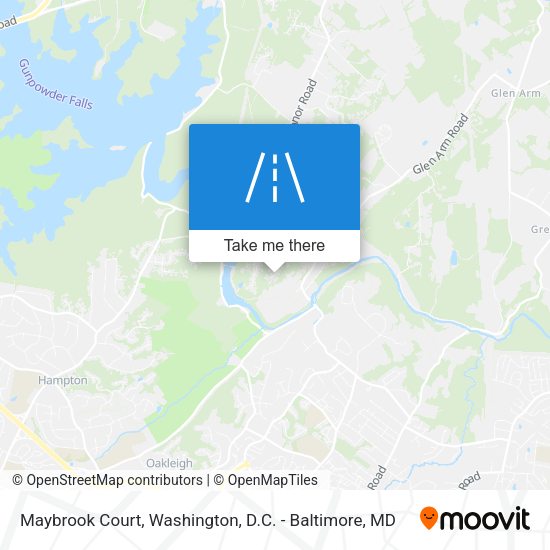 Mapa de Maybrook Court