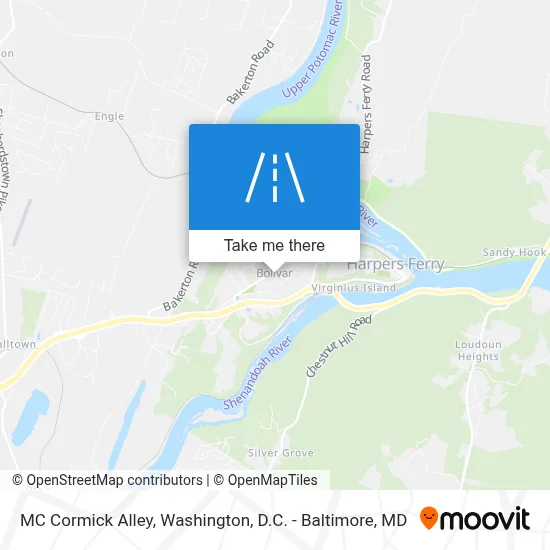 MC Cormick Alley map