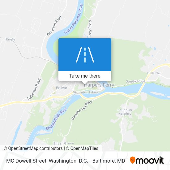 Mapa de MC Dowell Street