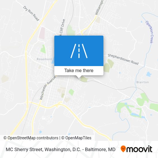 Mapa de MC Sherry Street