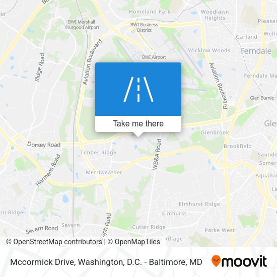 Mccormick Drive map