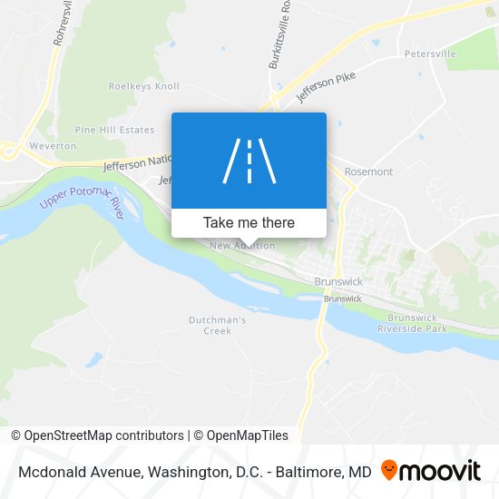 Mcdonald Avenue map