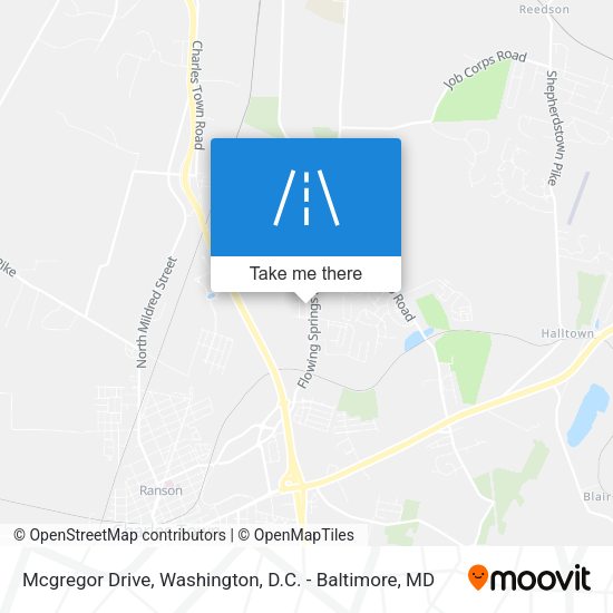 Mapa de Mcgregor Drive