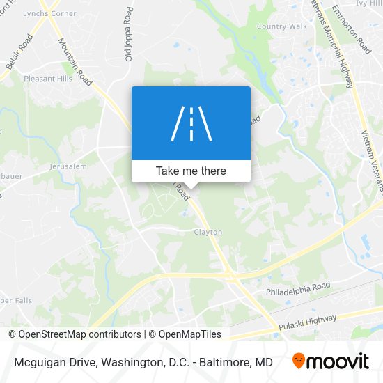 Mcguigan Drive map