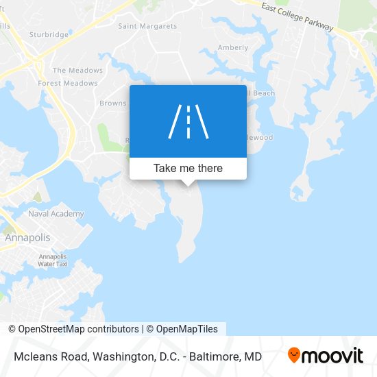 Mapa de Mcleans Road